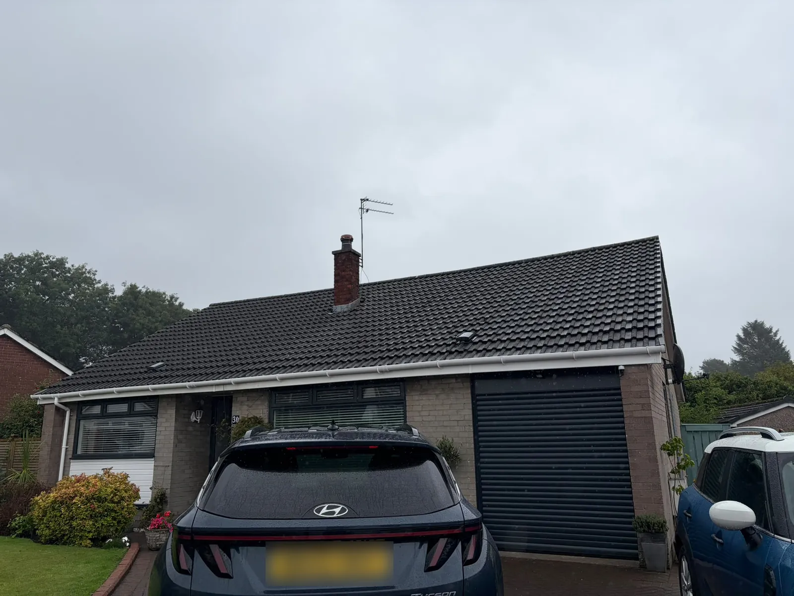 Bungalow roof before re tiling
