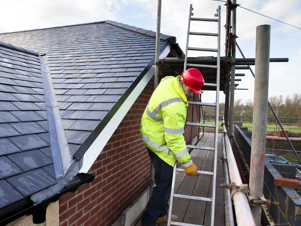 Slate Roofs on a home near Stirling